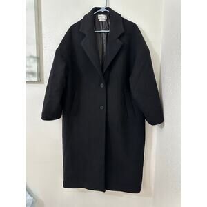 MANGO WOOL OVERSIZED COAT M